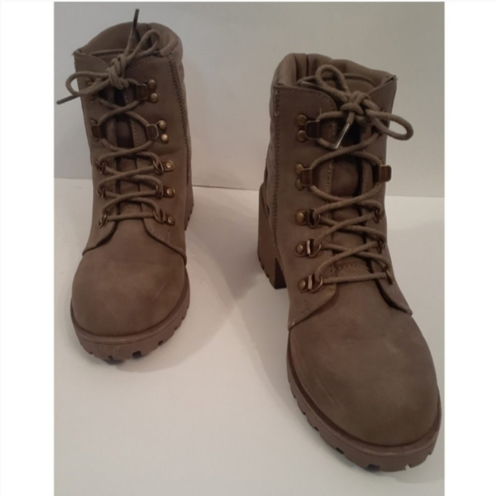 🔵|Suade Hiker Boots|50%OFF - Picture 2 of 8